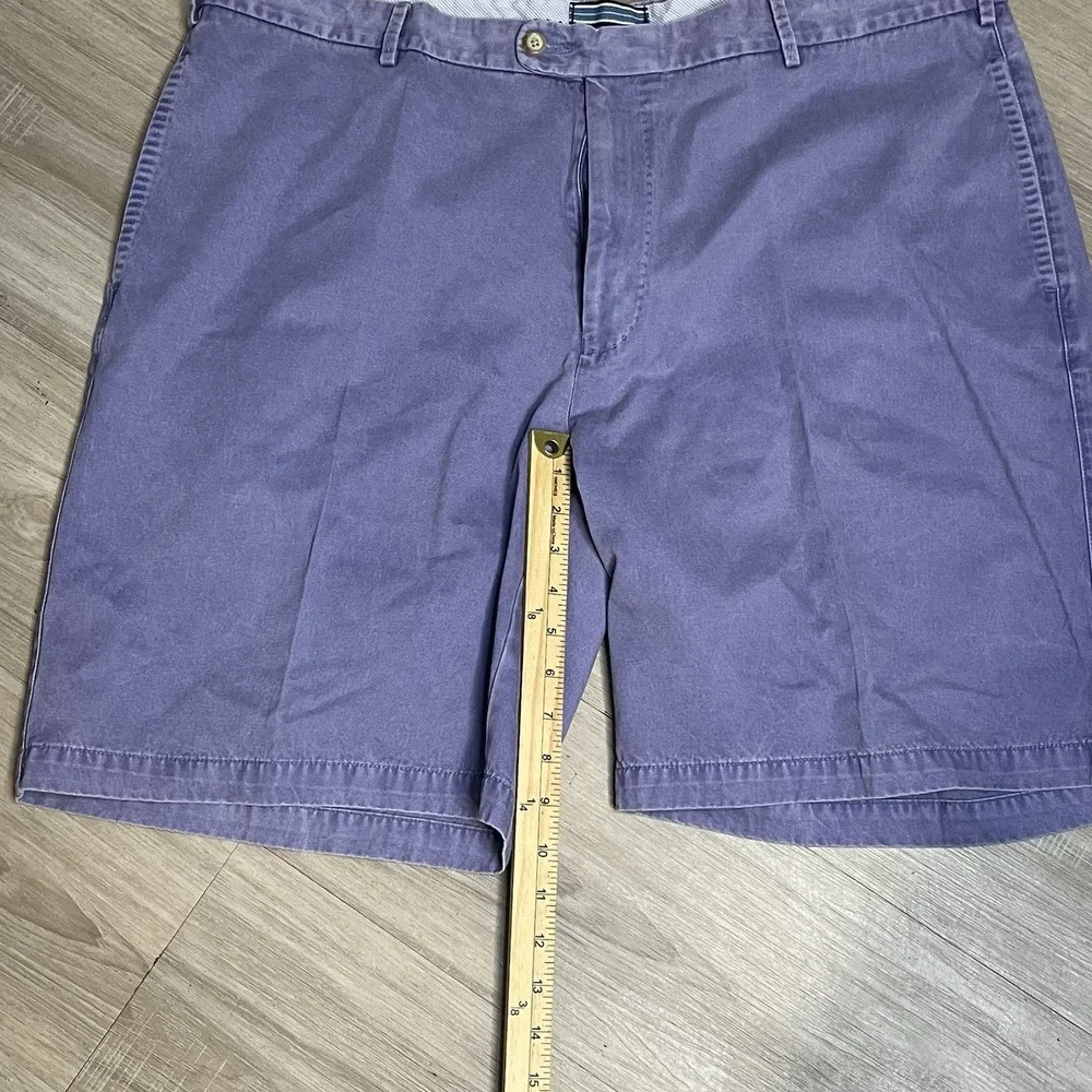 Peter Millar Shorts Mens 42 Lavender‎ Golf Chino Flat Front Casual Walking